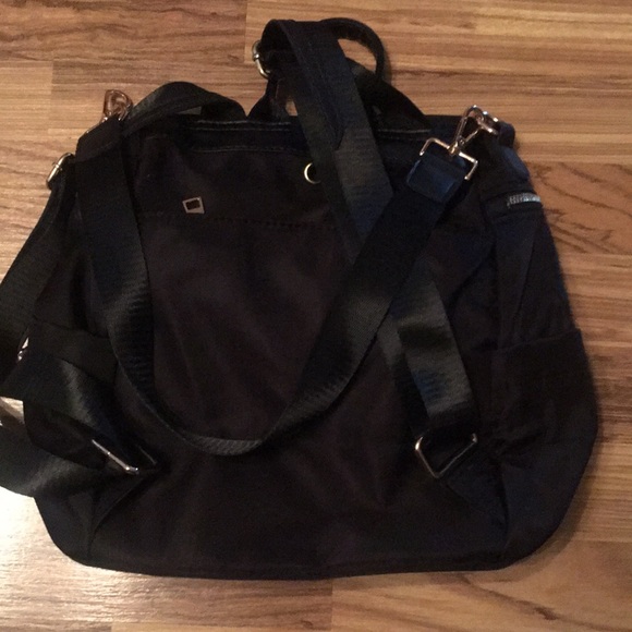 Black and Gold midsize backpack. - Picture 2 of 8